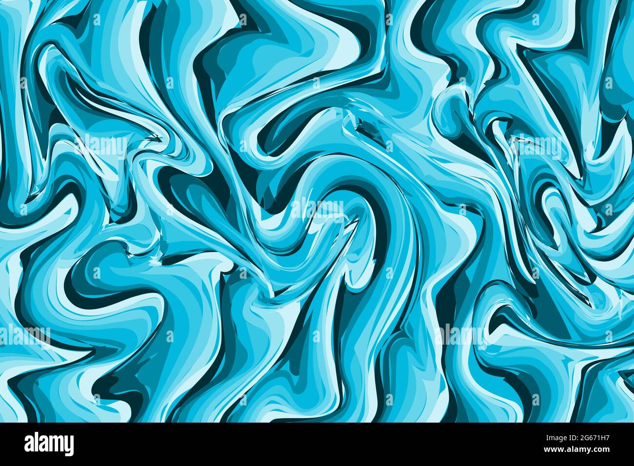 Dark and light blue mixed marble texture background. Liquid effect  backdrop. Imitation of oil painting. Marbling surface vector illustration.  Easy to Stock Vector Image & Art - Alamy
