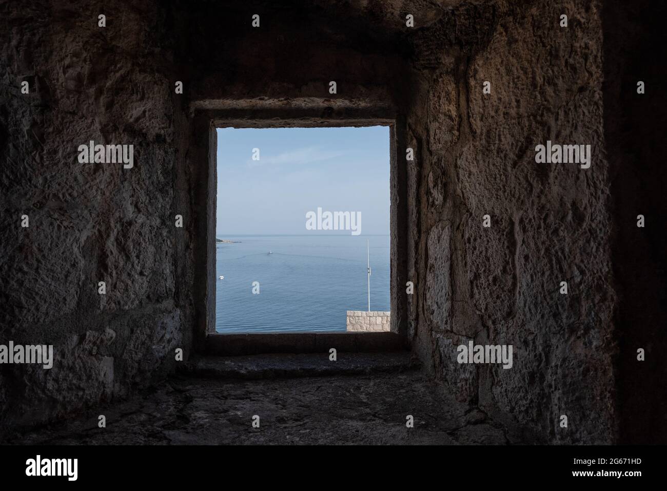 Through the Window Stock Photo Alamy