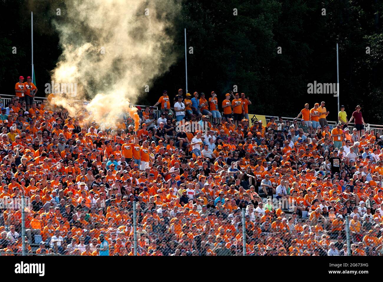 Spielberg Austria 3rd July 21 Fans F1 Grand Prix Of Austria At Red Bull Ring On July 3 21 In Spielberg Austria Photo By Hoch Zwei Credit Dpa Alamy Live News Stock Photo Alamy