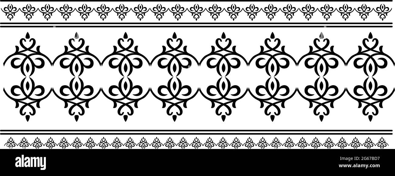 Design Patterns For Saree Borders