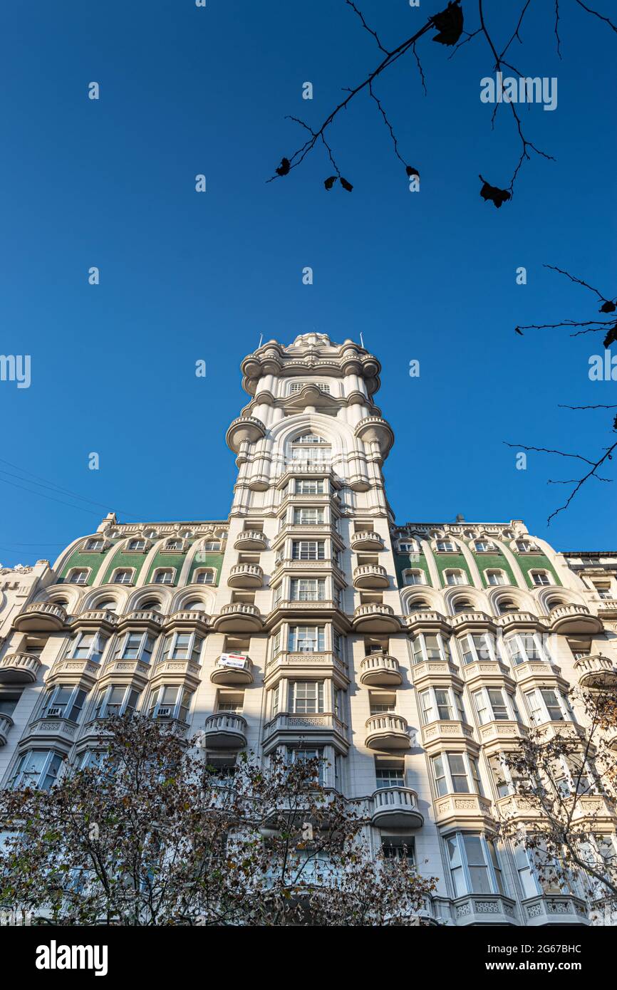 Palacio Barolo is one of the most iconic buildings of Buenos Aires, Argentina Stock Photo