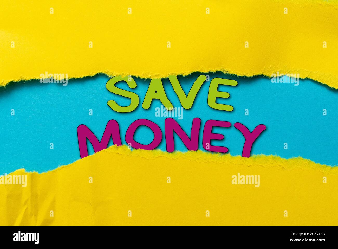 Conceptual Display Save Money Concept Meaning To Budget Or Put Money Aside For The Future Or Emergency Abstract Discovering New Life Meaning Stock Photo Alamy