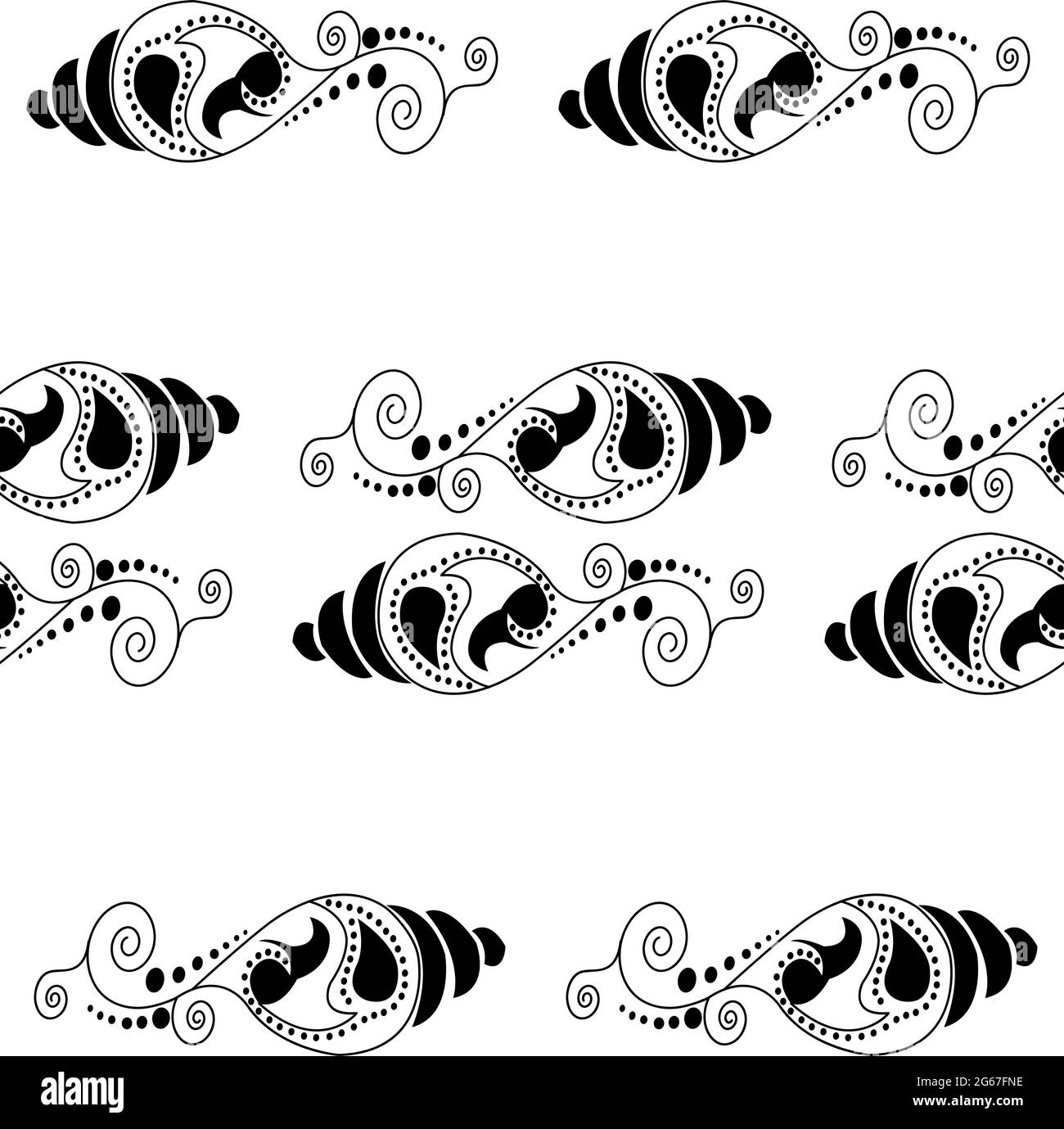 Queen conch or pink conch Stock Vector Images Alamy