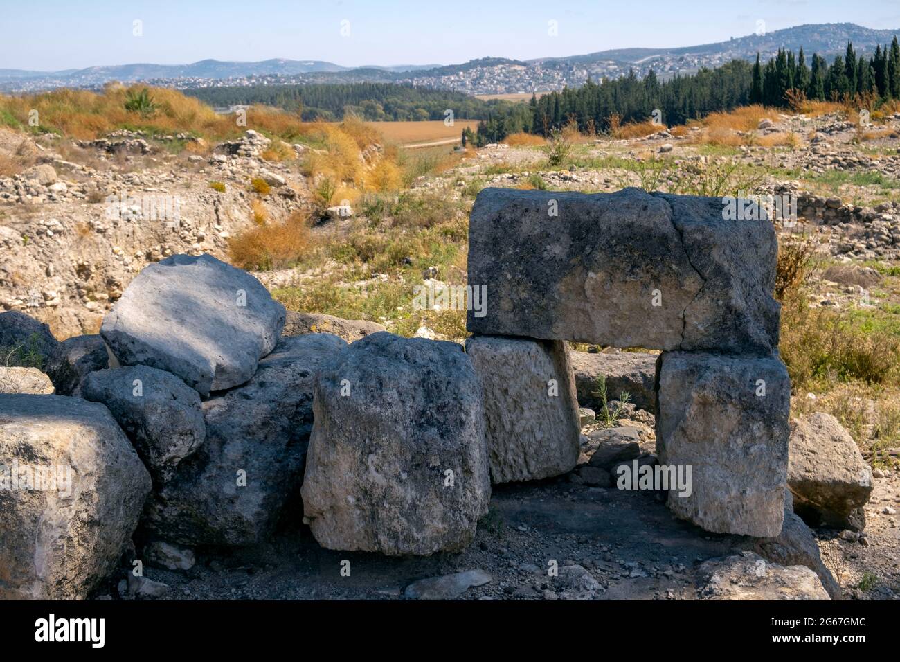 Megido Canaanite and Israelite. High quality photo from Israel Stock Photo
