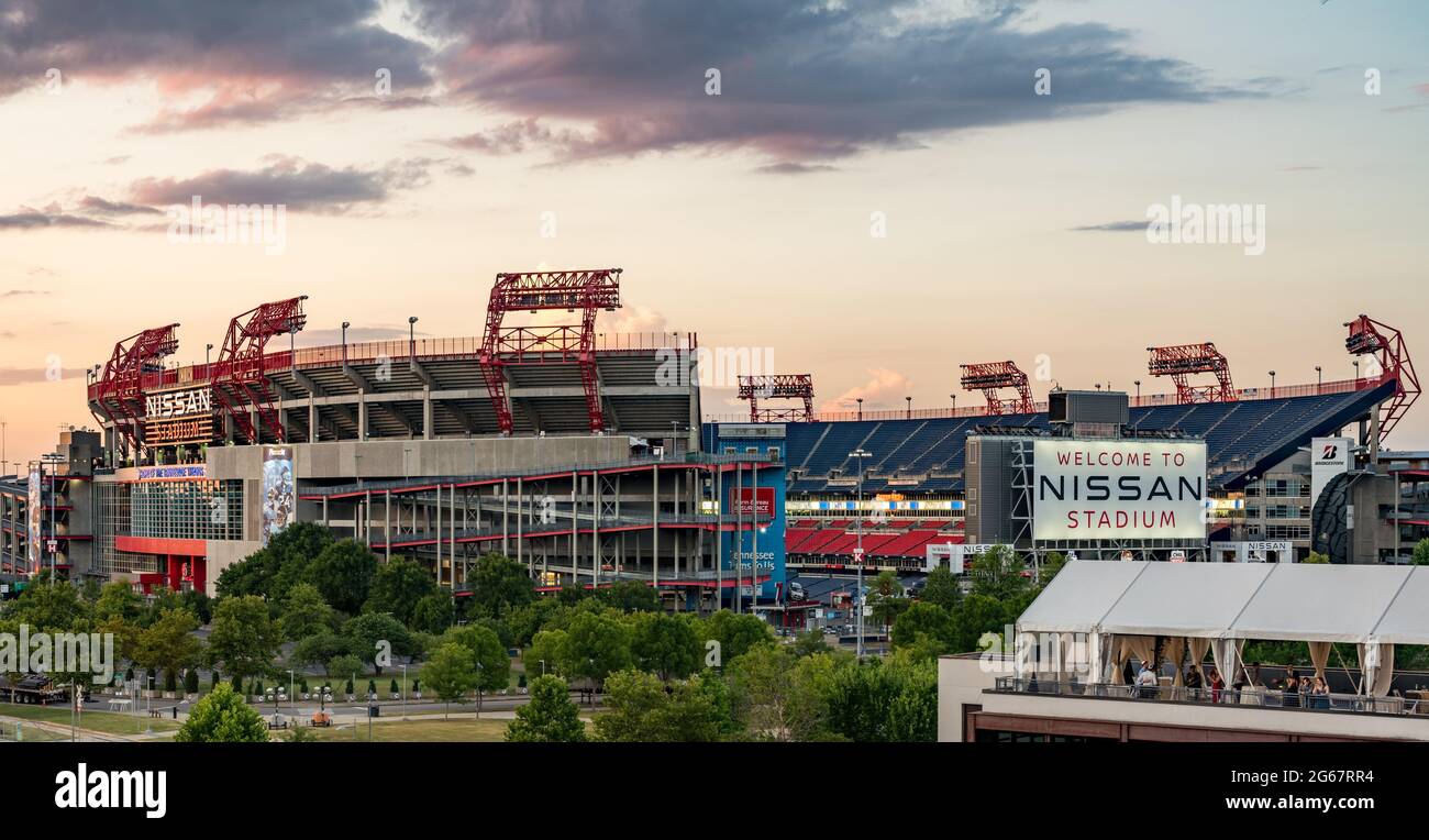 Nashville Usa March 2021 Nissan Stadium Mainly Home Nfl's Tennessee – Stock  Editorial Photo © j.hendrickson3 #522838536