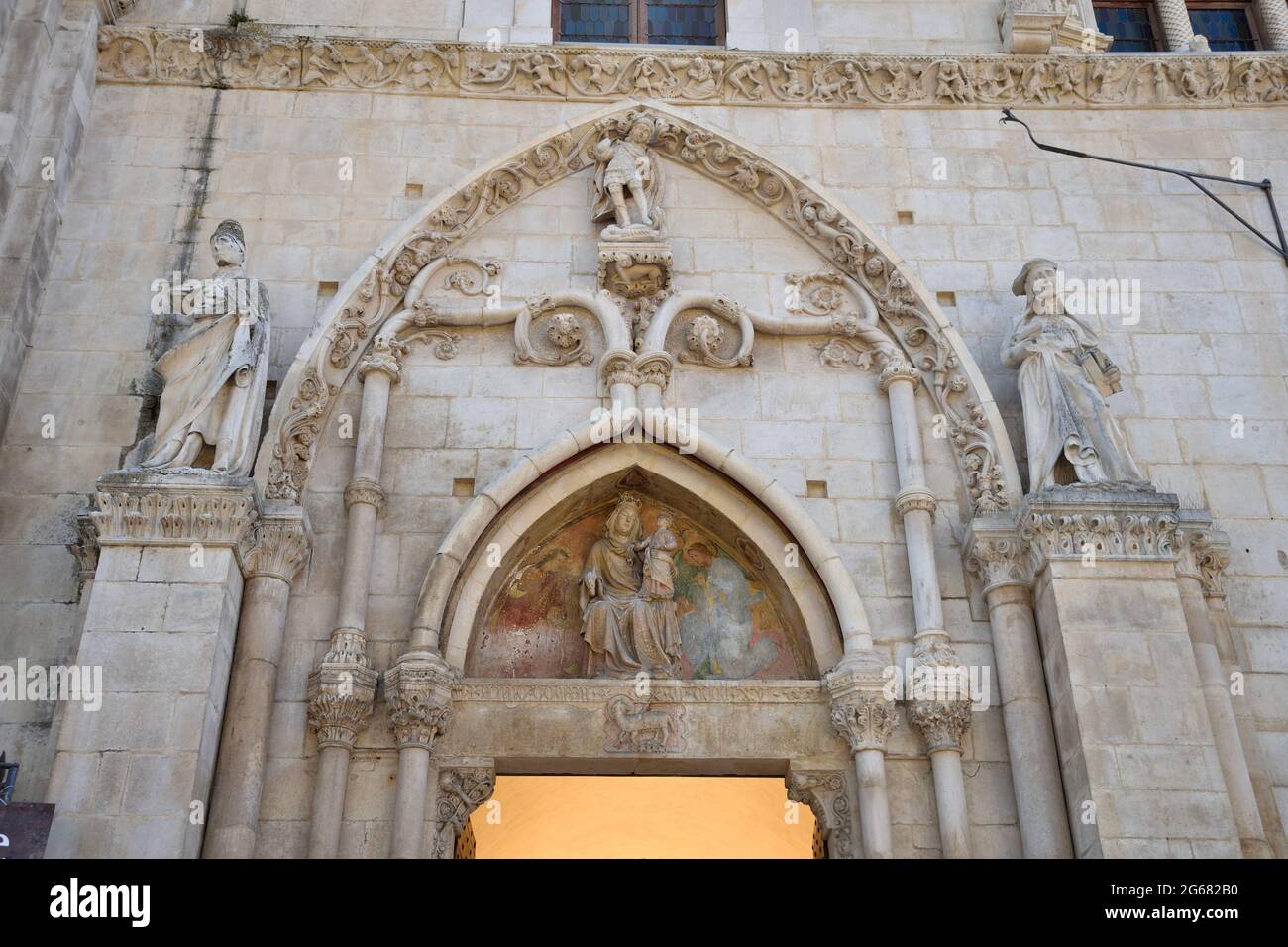 View of Sulmona Stock Photo