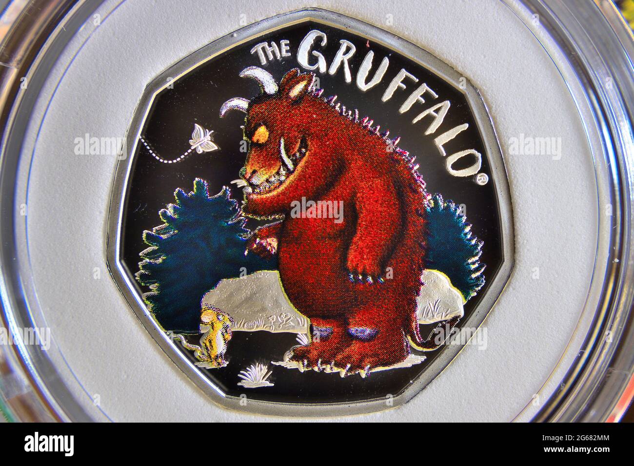 Gruffalo coin Stock Photo