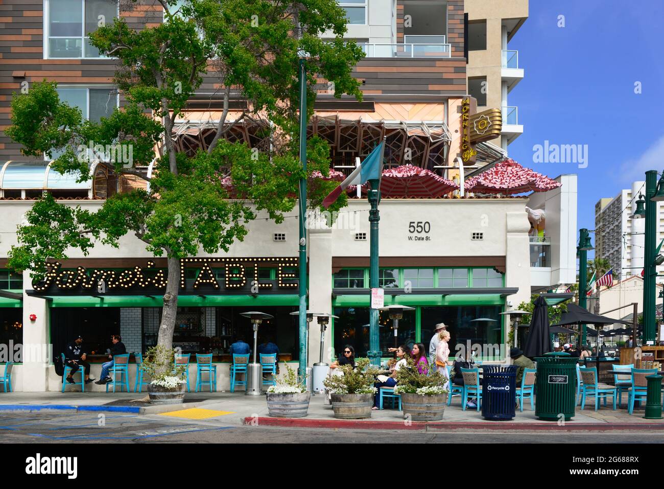 Trendy lifestyle and upscale living at the Vici Apartment complex with retail and restaurants