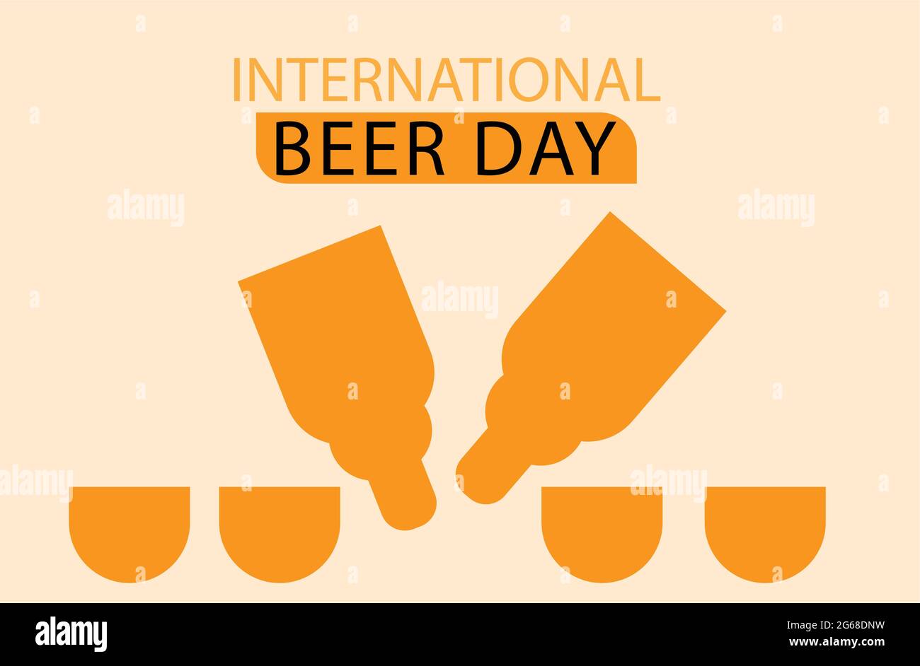 International beer day vector template Stock Vector Image & Art - Alamy