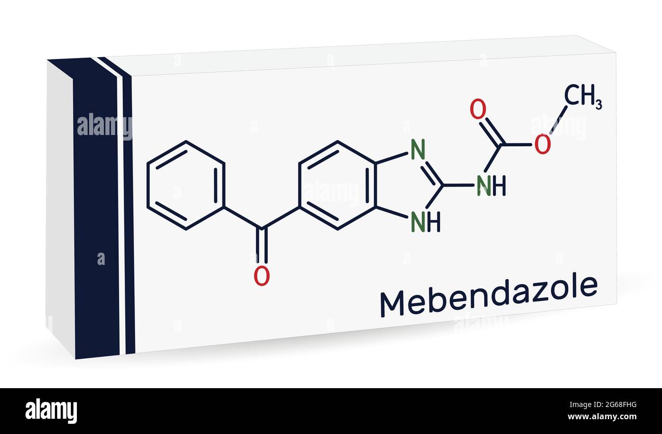 Mbez Injection Mebendazole, MBZ molecule. It is synthetic benzimidazole derivate and ...