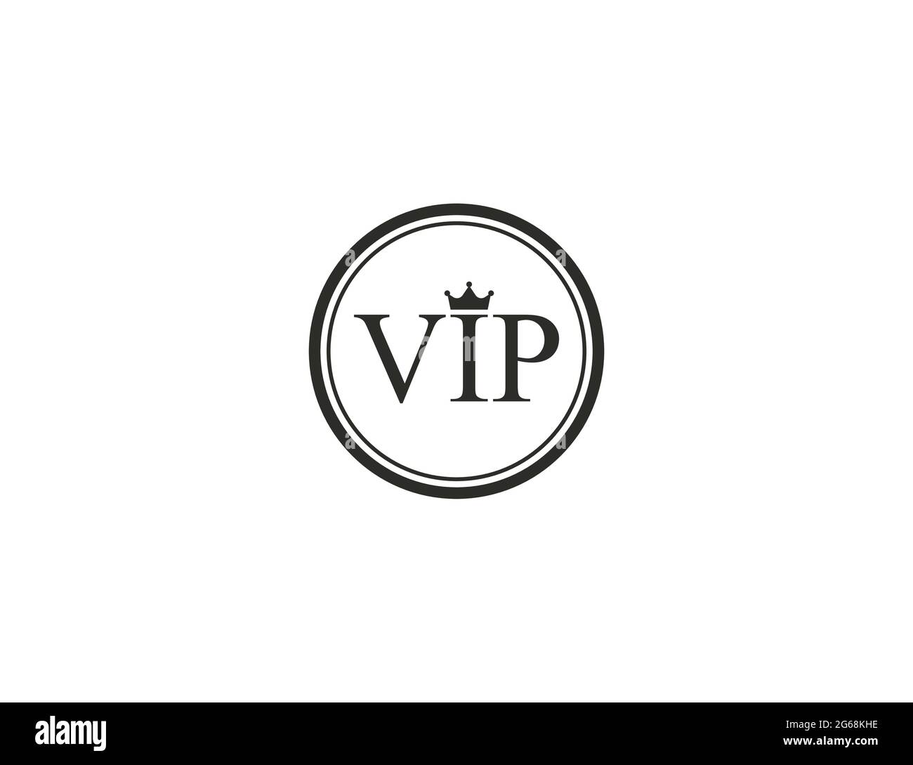 VIP icon blue, isolated on white background Stock Photo - Alamy