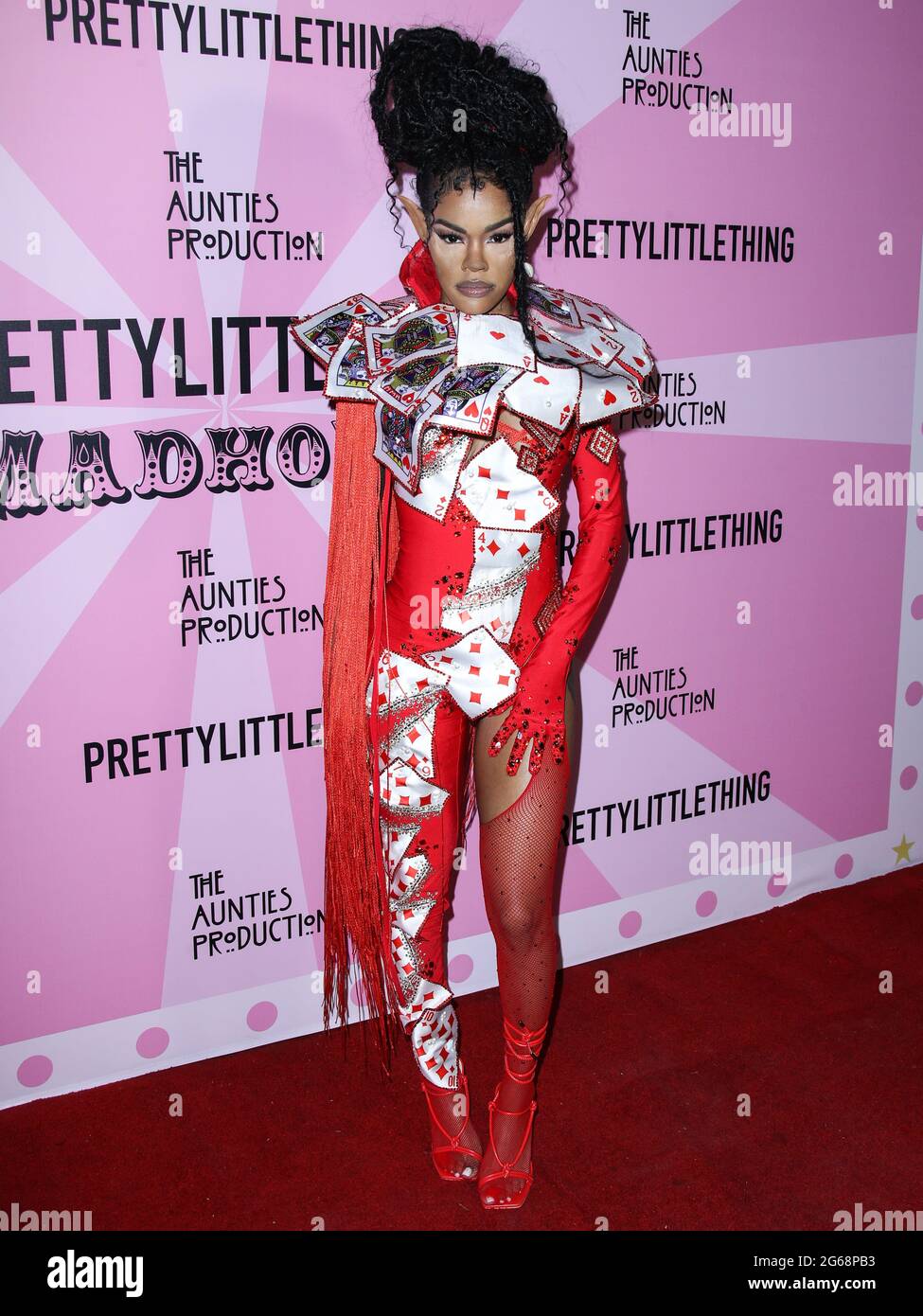 LOS ANGELES, CALIFORNIA, USA - JULY 03: Singer/songwriter Teyana Taylor