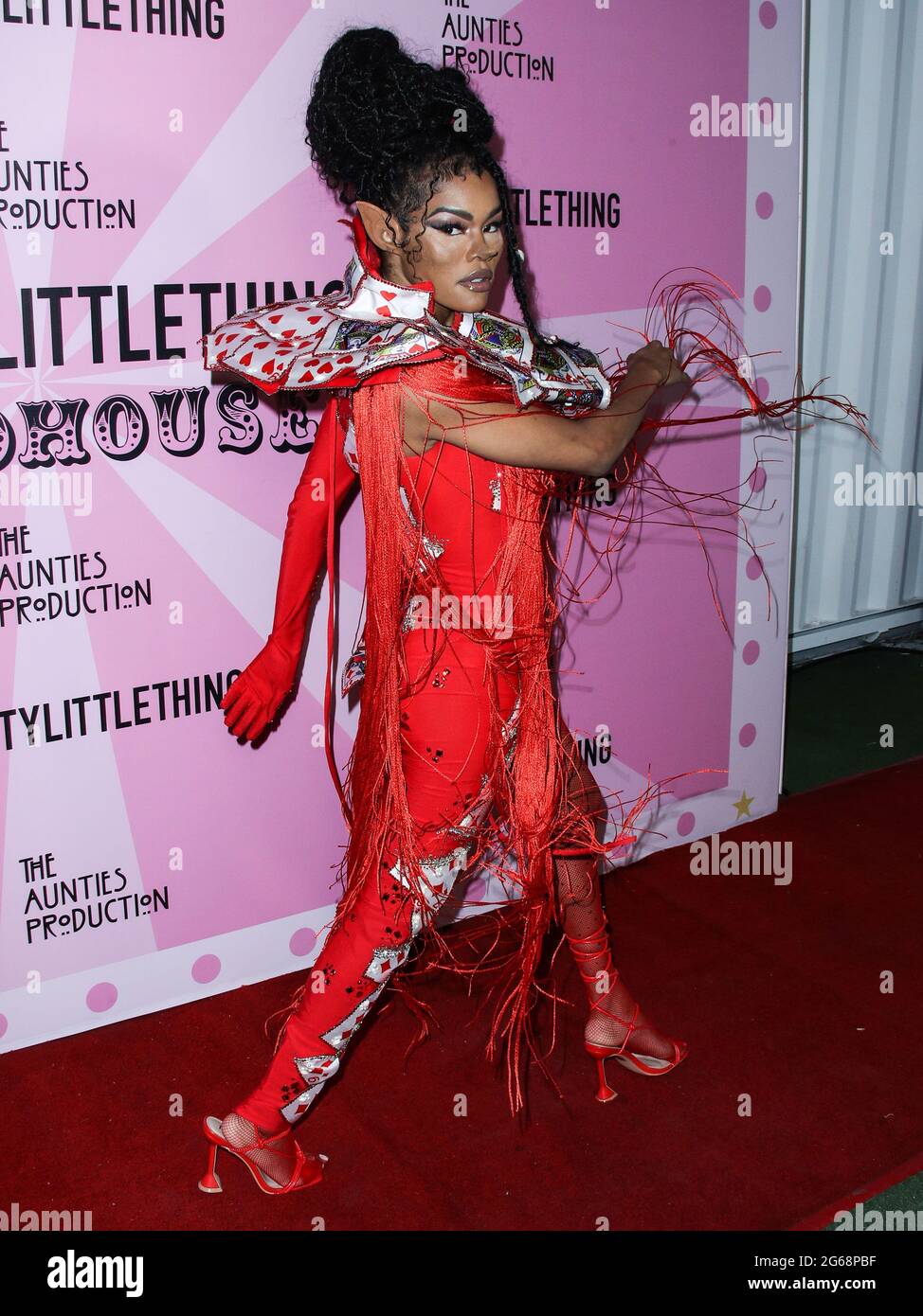 LOS ANGELES, CALIFORNIA, USA - JULY 03: Singer/songwriter Teyana Taylor