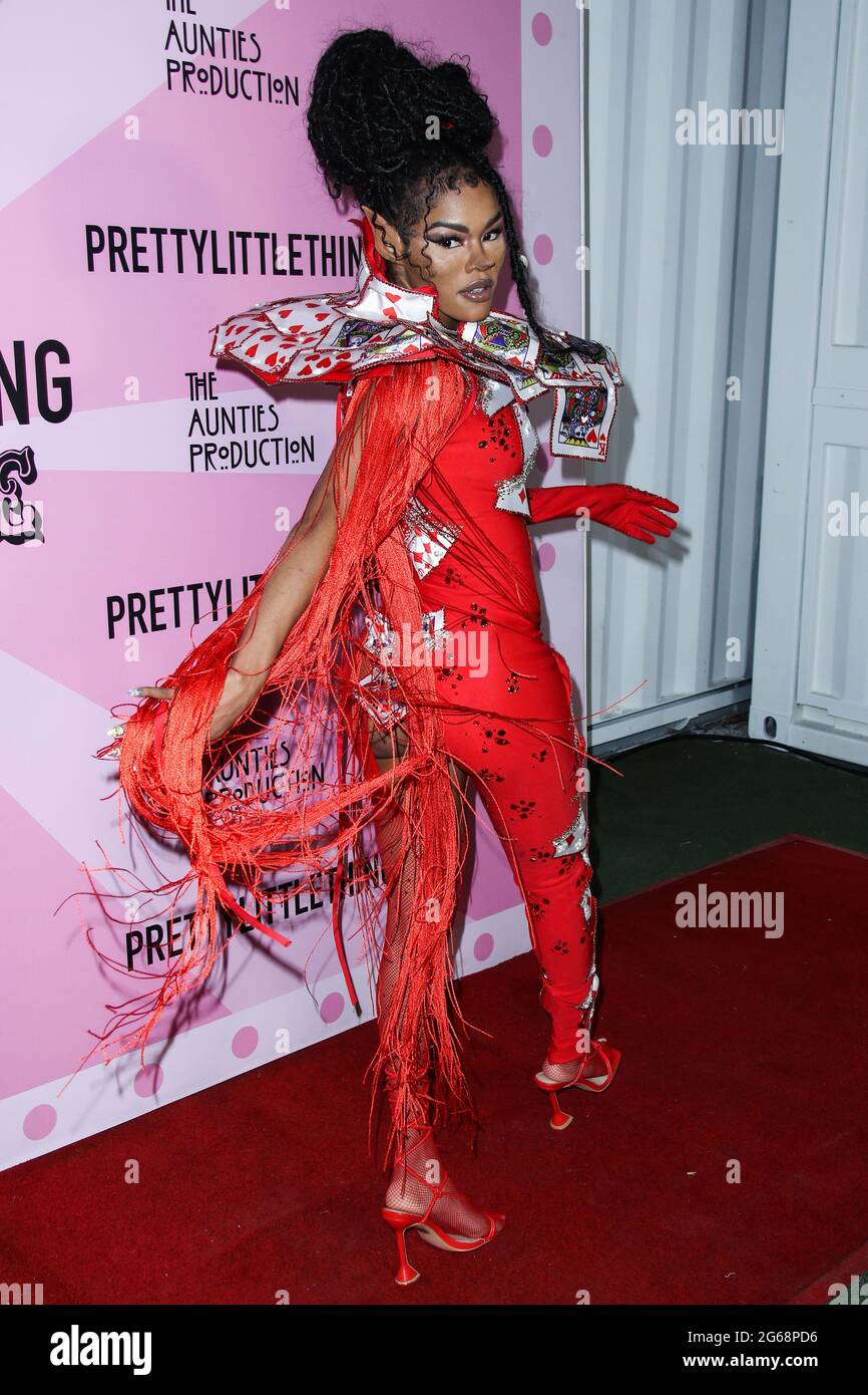 LOS ANGELES, CALIFORNIA, USA - JULY 03: Singer/songwriter Teyana Taylor