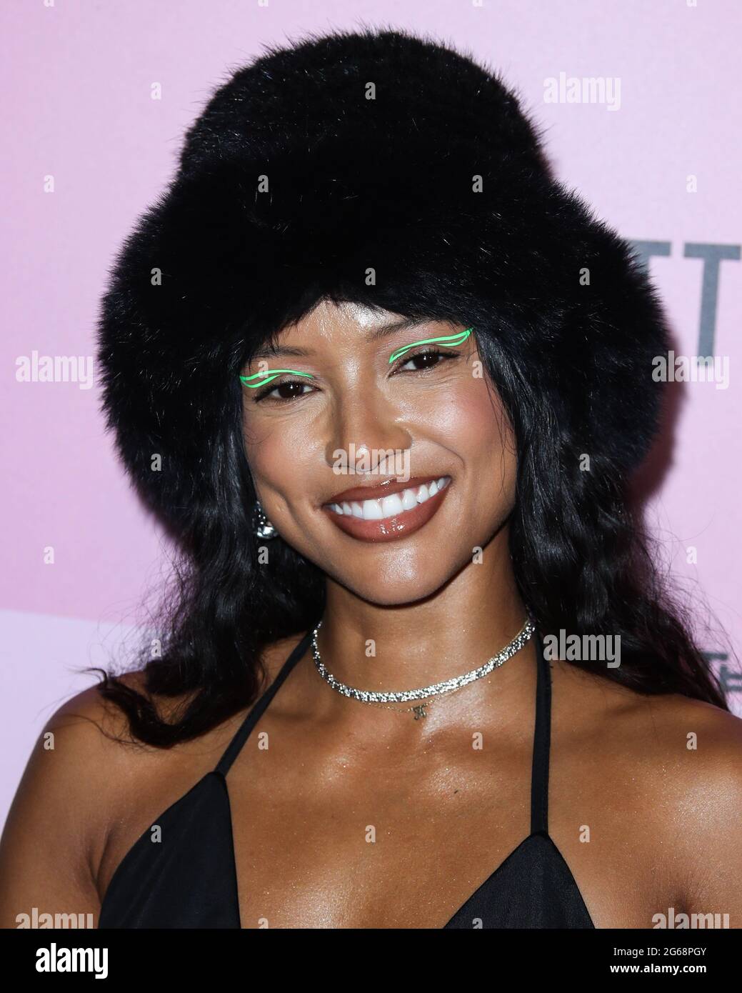 LOS ANGELES, CALIFORNIA, USA - JULY 03: Actress Karrueche Tran arrives