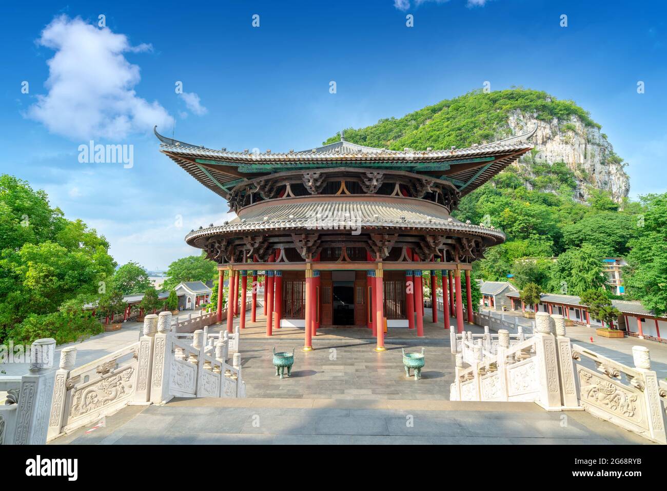 Ancient buildings in the city, Liuzhou, Guangxi, China Stock Photo Alamy