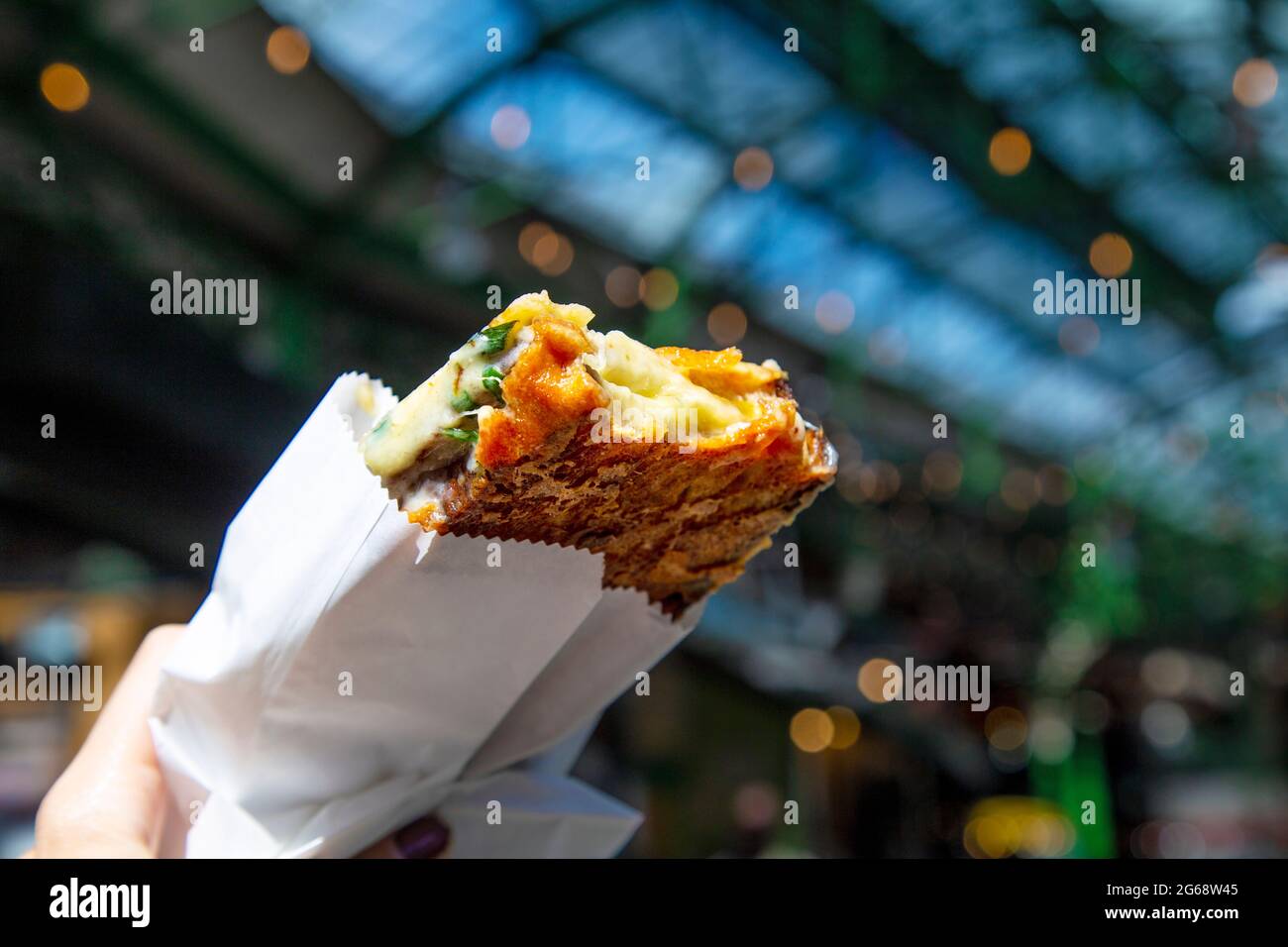 Grilled Cheese Toastie from Kappacasein Dairy at Borough Market, London