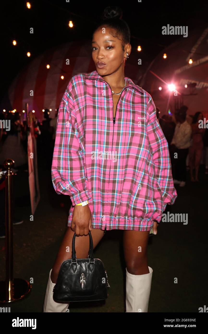 Los Angeles, Ca. 3rd July, 2021. Keke Palmer at Prettylittlething