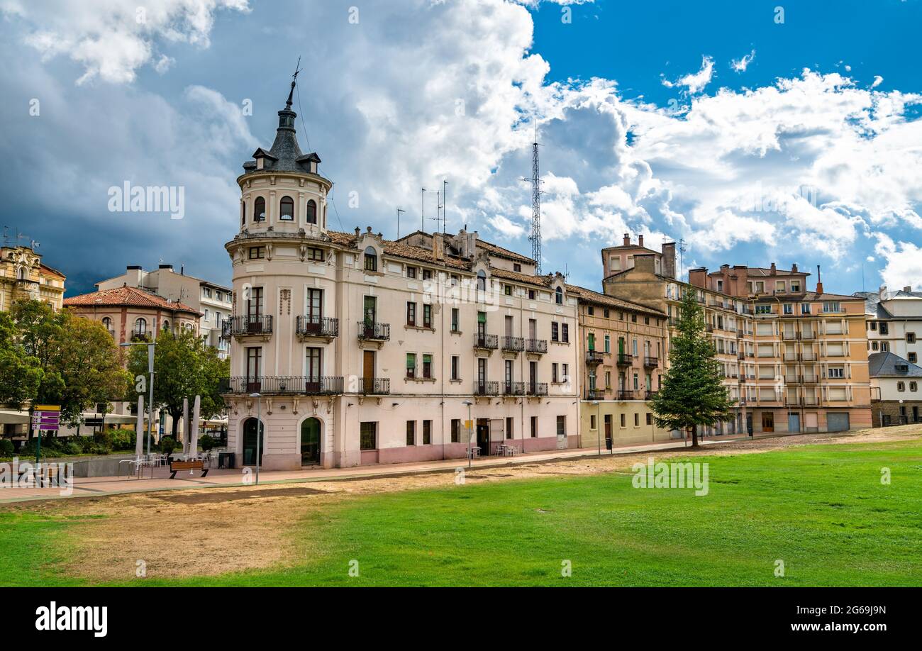 Casa Borau in Jaca, Spain Stock Photo Alamy