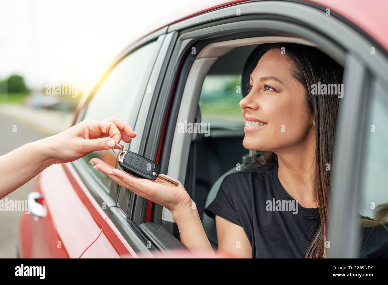 Drive car keys hi-res stock photography and images - Alamy