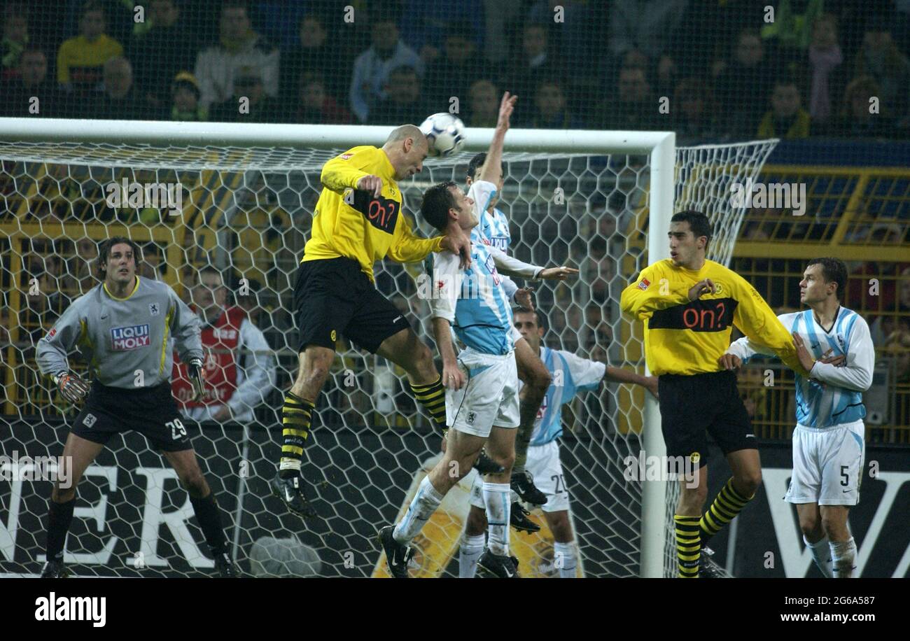 Tomas Votava of TSV 1860 Munich runs with the ball during the German