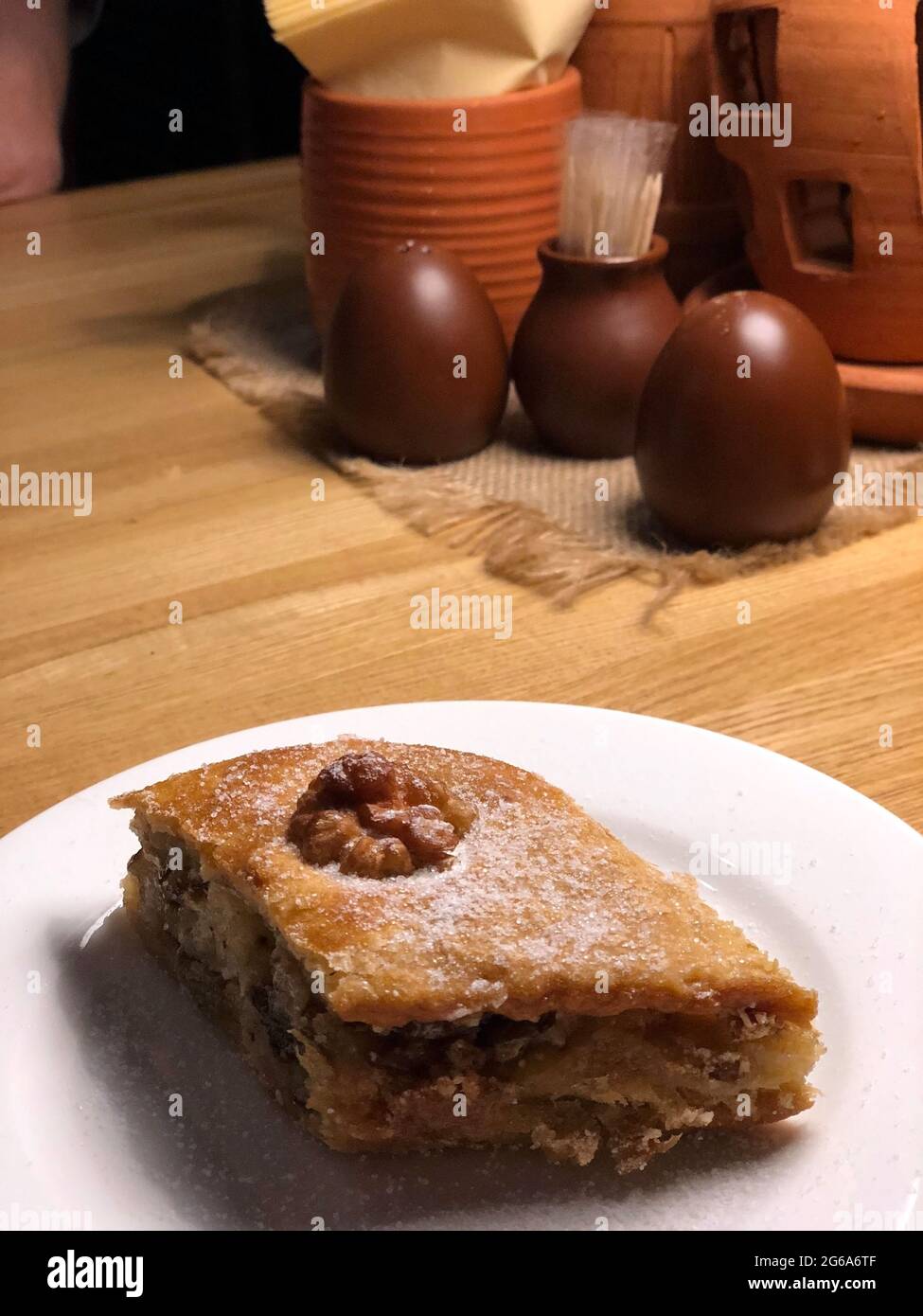 Pakhlava - Georgian dessert - yeasty pastry, hazelnuts or Circassian  walnut, milled carnation, cardamom, crocus… | Georgian desserts, Georgian  cuisine, Georgia food