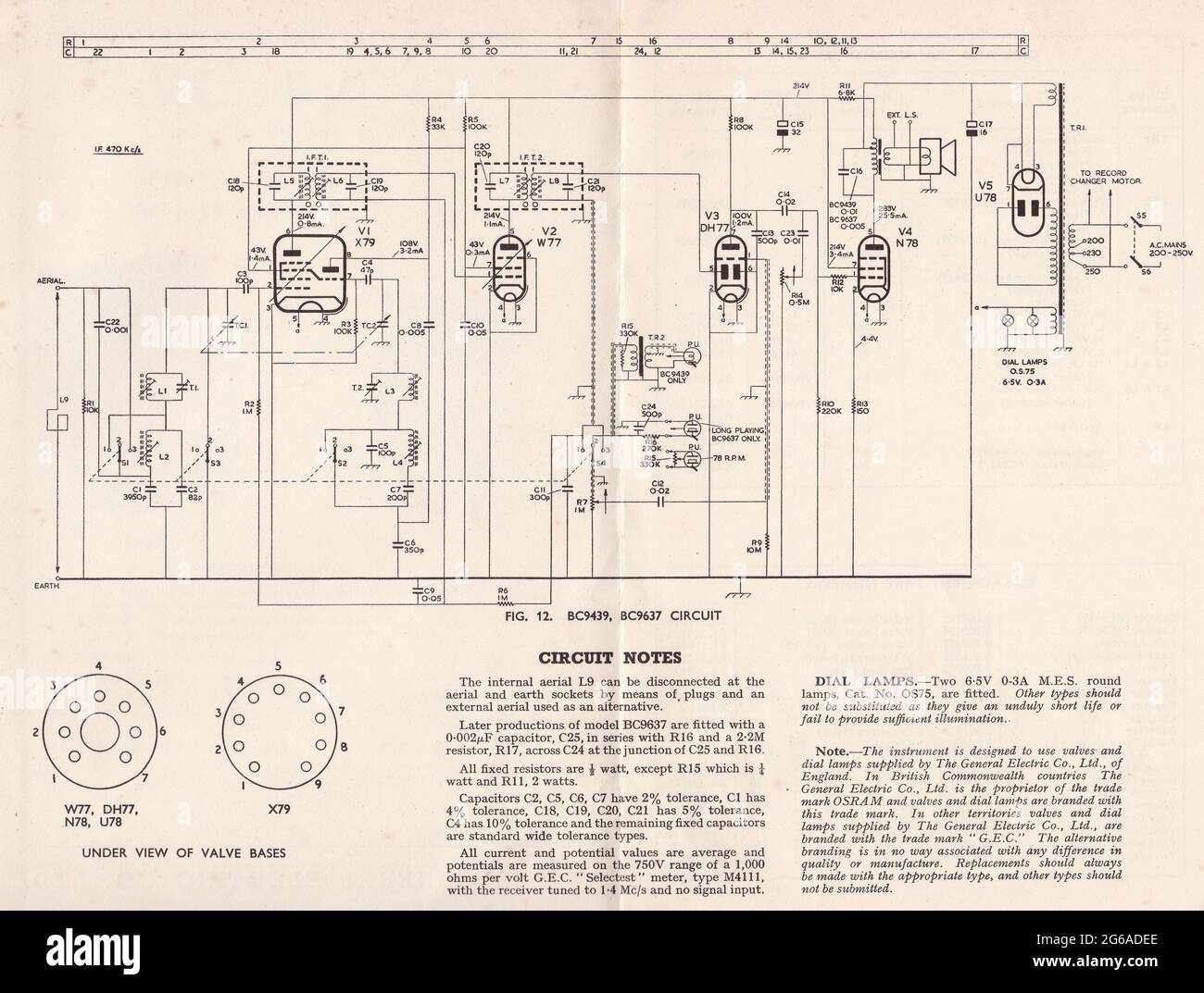 1900s diagram of a radio hi-res stock photography and images - Alamy