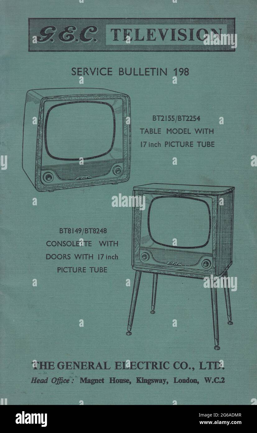 Tv with picture tube hires stock photography and images Alamy