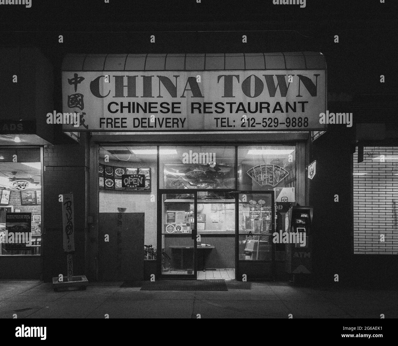 China Town chinese restaurant in the Lower East Side, Manhattan, New