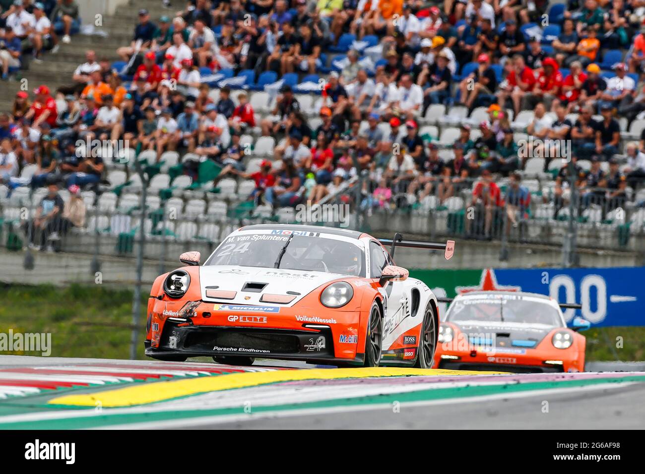 Spielberg Austria 4th July 2021 24 Max Van Splunteren Nl Team Gp Elite Porsche Mobil 1 Supercup At Red Bull Ring On July 4 2021 In Spielberg Austria Photo By Hoch