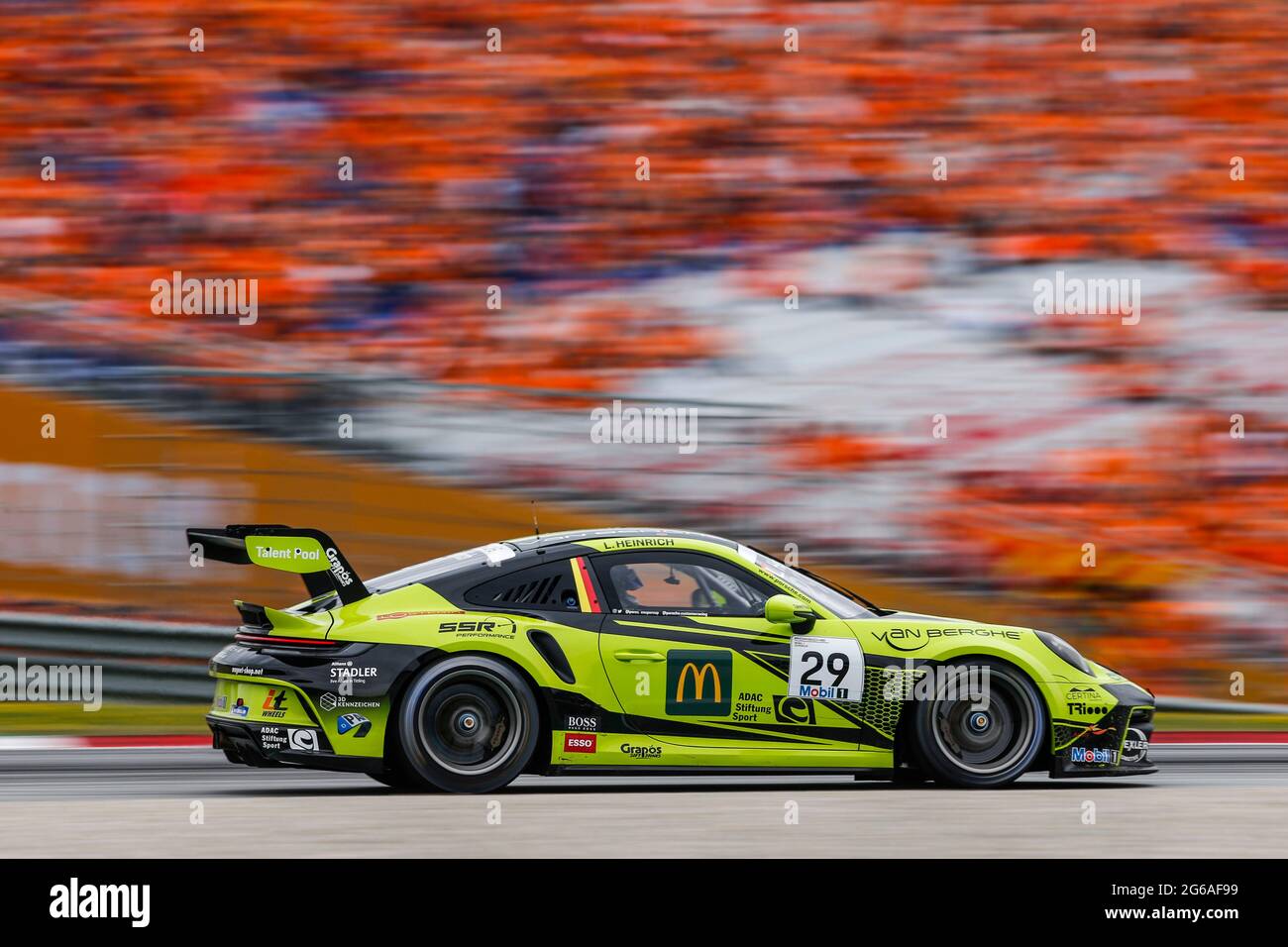 Spielberg, Austria. 4th July, 2021. # 29 Laurin Heinrich (D, Nebulus Racing by Huber), Porsche Mobil 1 Supercup at Red Bull Ring on July 4, 2021 in Spielberg, Austria. (Photo by HOCH ZWEI) Credit: dpa/Alamy Live News Stock Photo