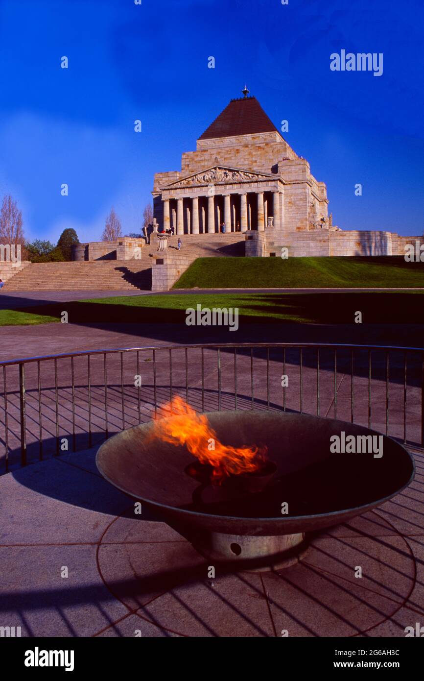 Australia: War Memorial in Melbourne | Australien: das Kriegsdenkmal in Melbourne Stock Photo