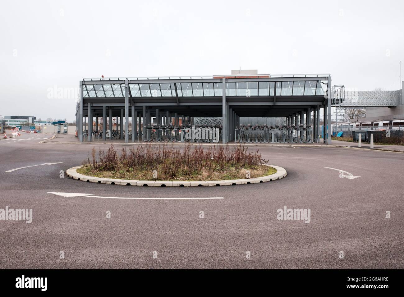 Cambridge North Railway Station in Cambridge, UK Stock Photo Alamy