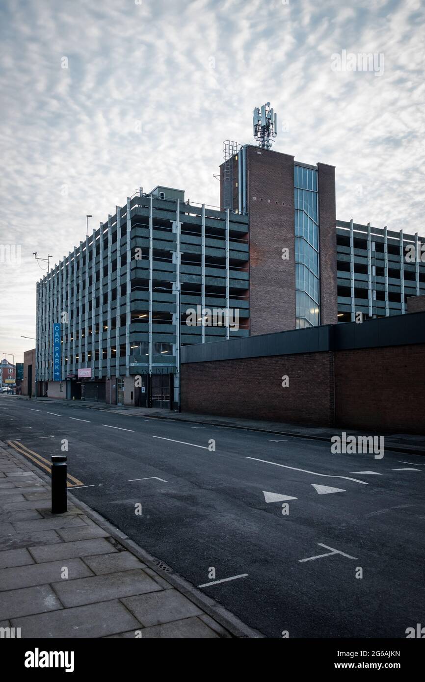 Multistorey Car Park in Hull, UK Stock Photo Alamy