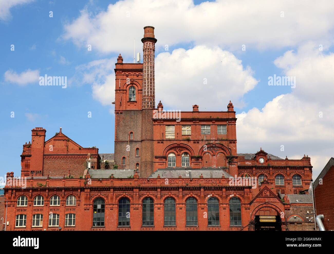 Stanhope Street Brewery in Liverpool Stock Photo