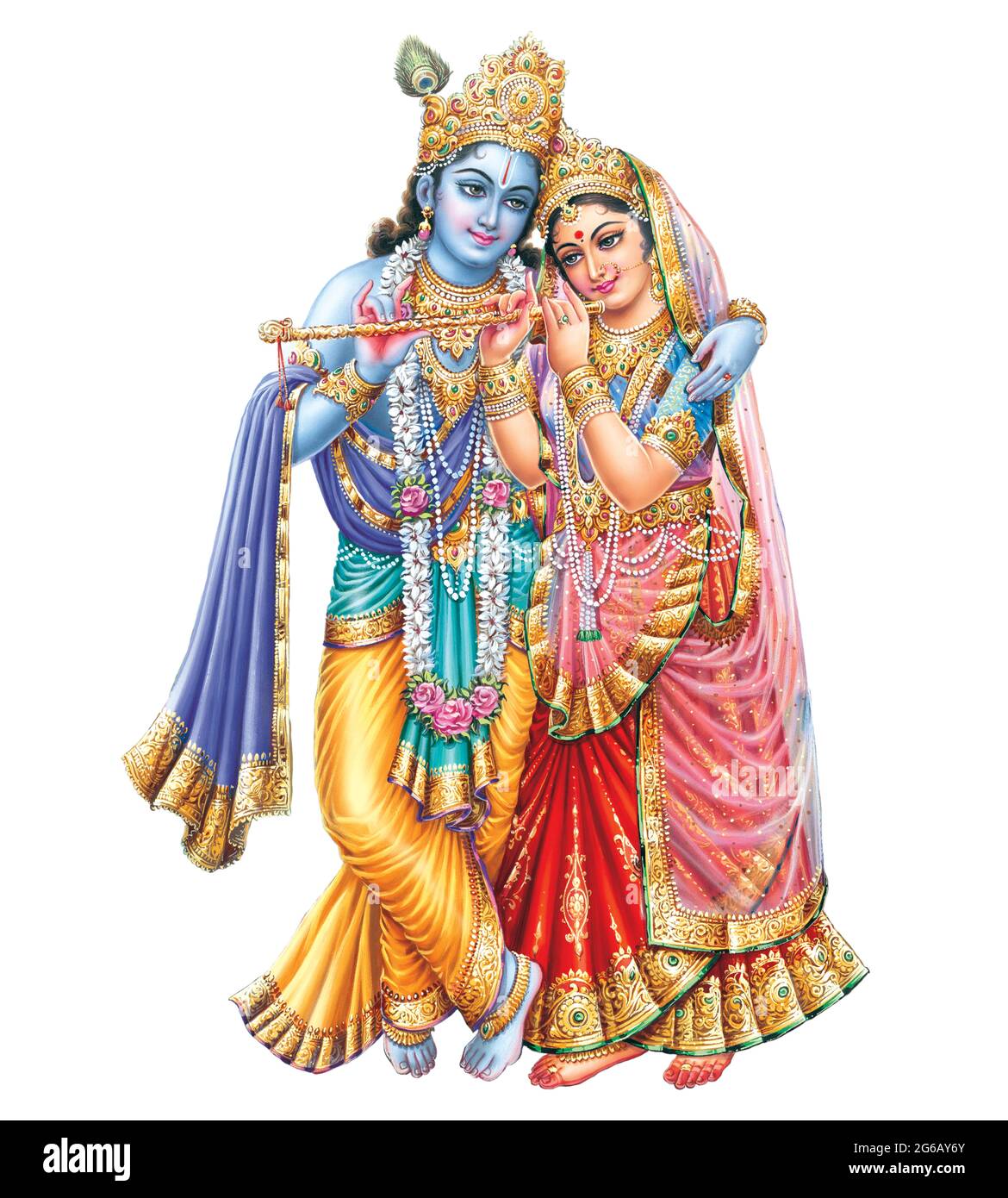 Radha krishna Cut Out Stock Images & Pictures - Alamy