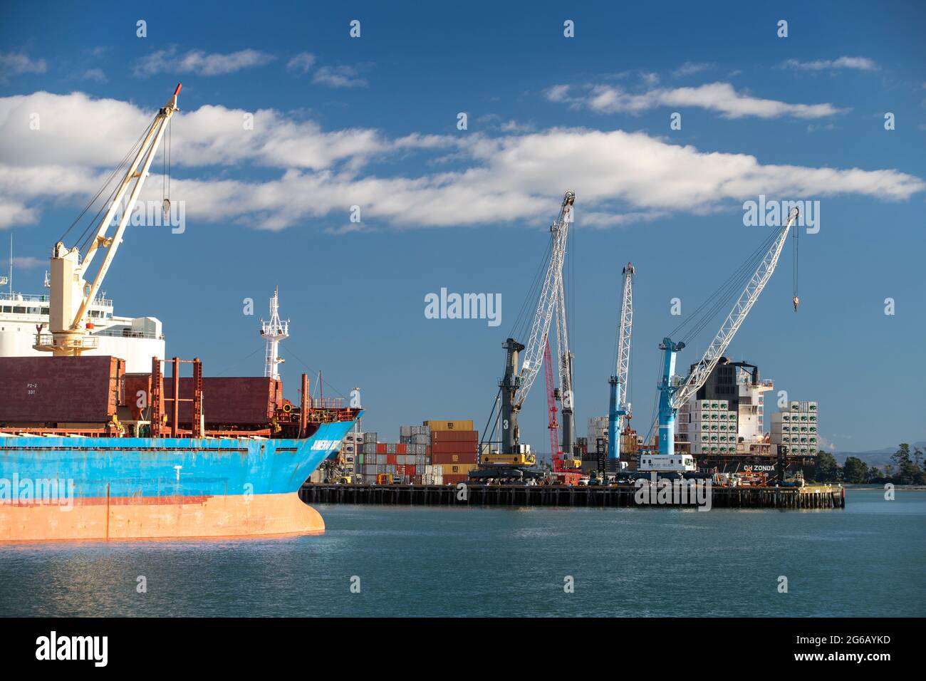 Port Nelson, New Zealand Stock Photo Alamy