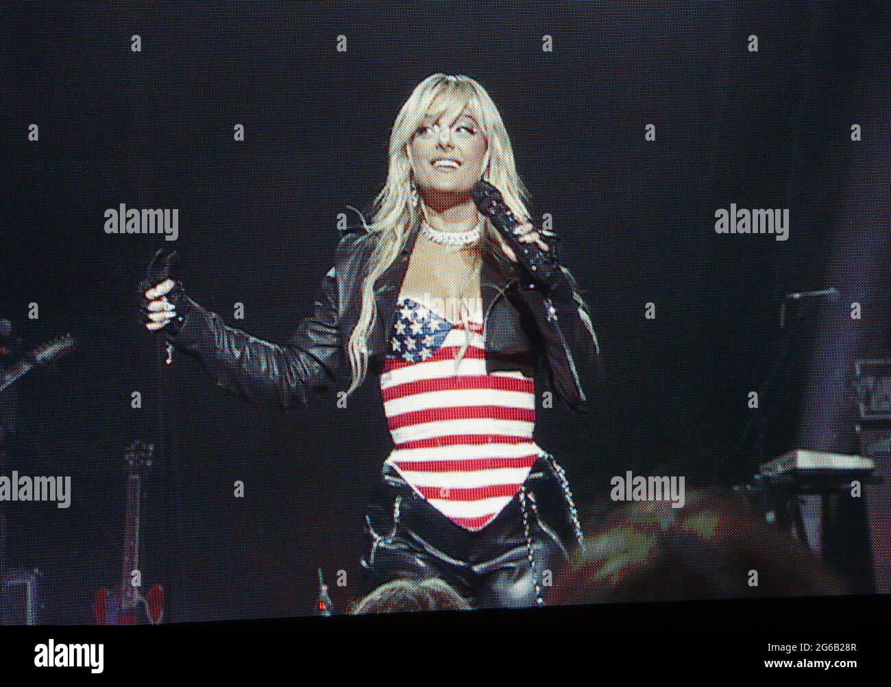 Philadelphia, PA, USA. 4th July, 2021. Bebe Rexha pictured at Wawa