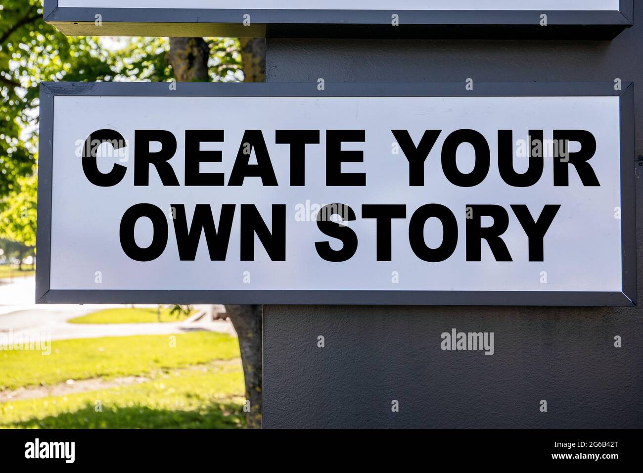 Create your own story hi-res stock photography and images - Alamy