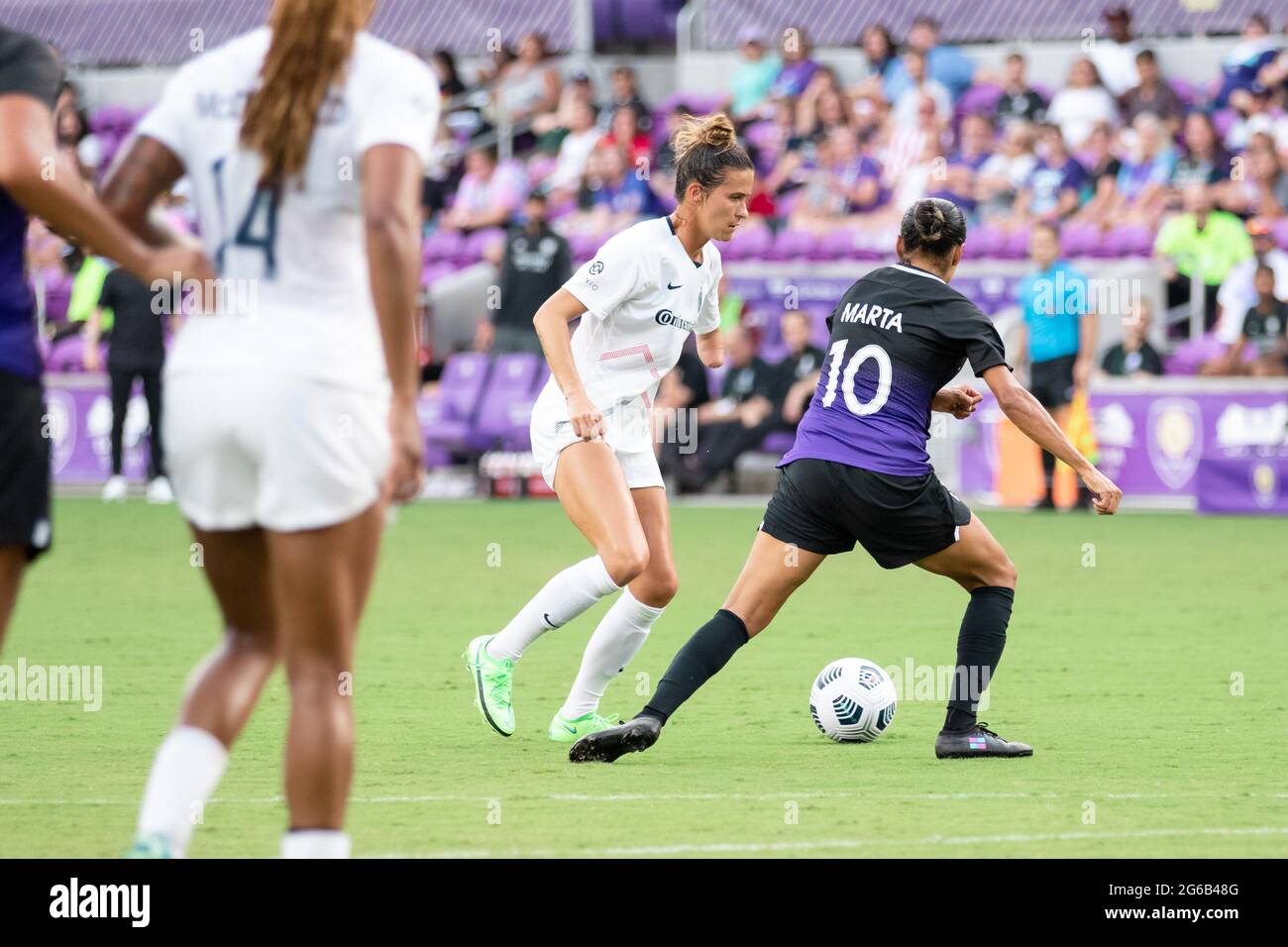 Orlando, United States. 05th July, 2021. Carson Pickett (4 North