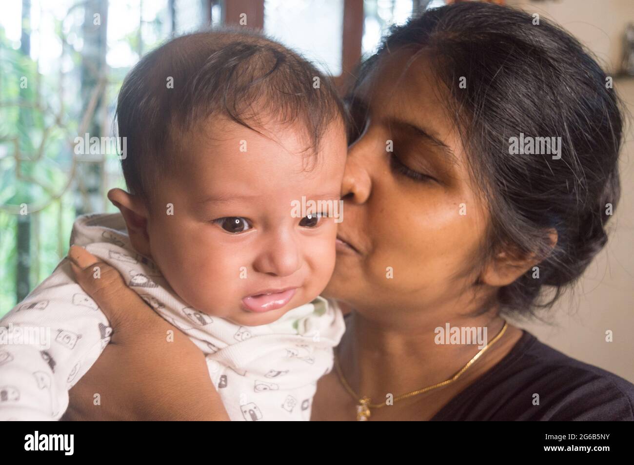 Black Mom Kisses Baby Boy Hi Res Stock Photography And Images Alamy