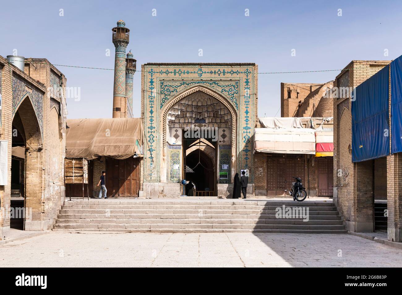 Jameh Mosque Bazaar High Resolution Stock Photography And Images Alamy