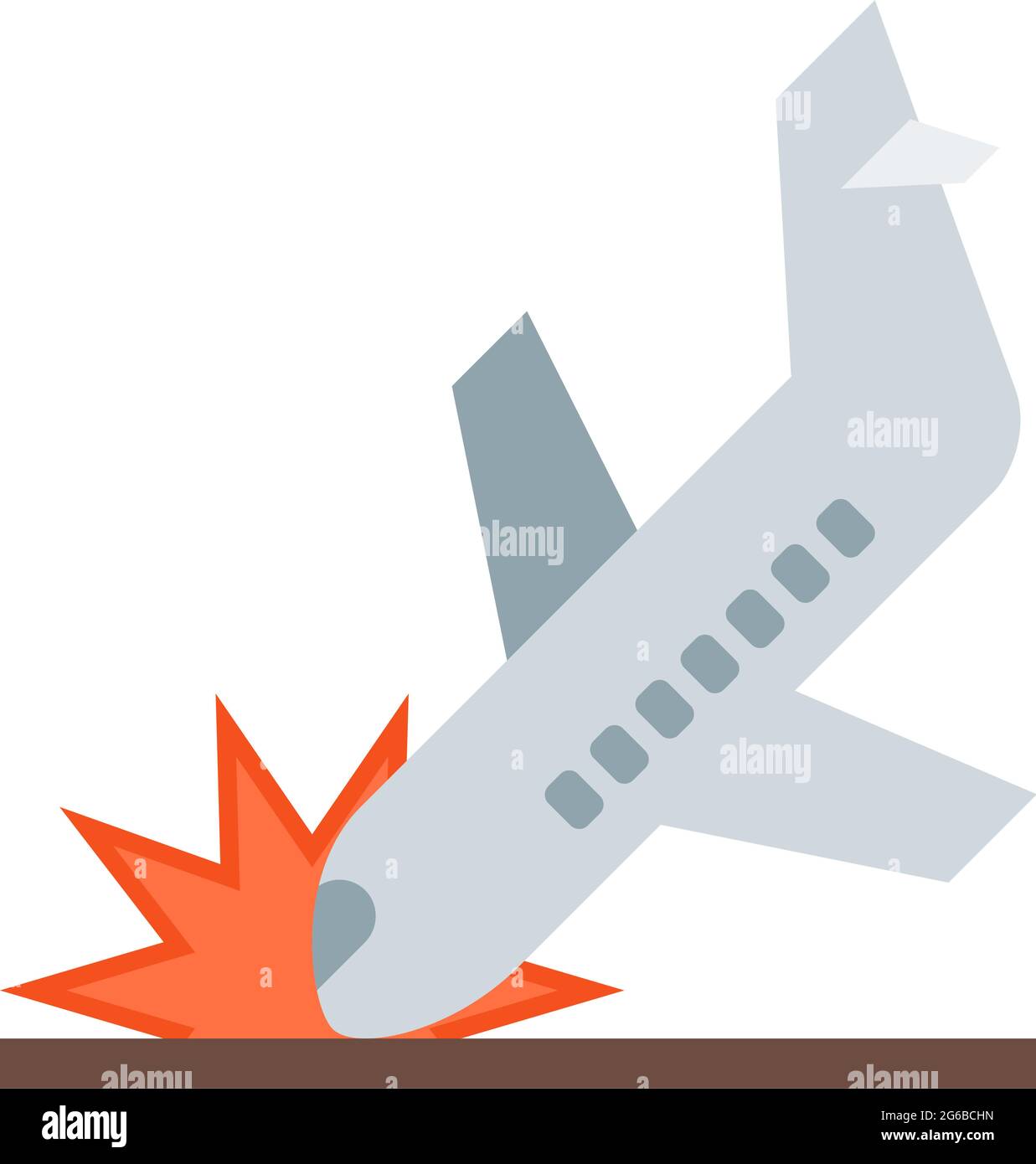 Crash plane crash Cut Out Stock Images & Pictures - Alamy