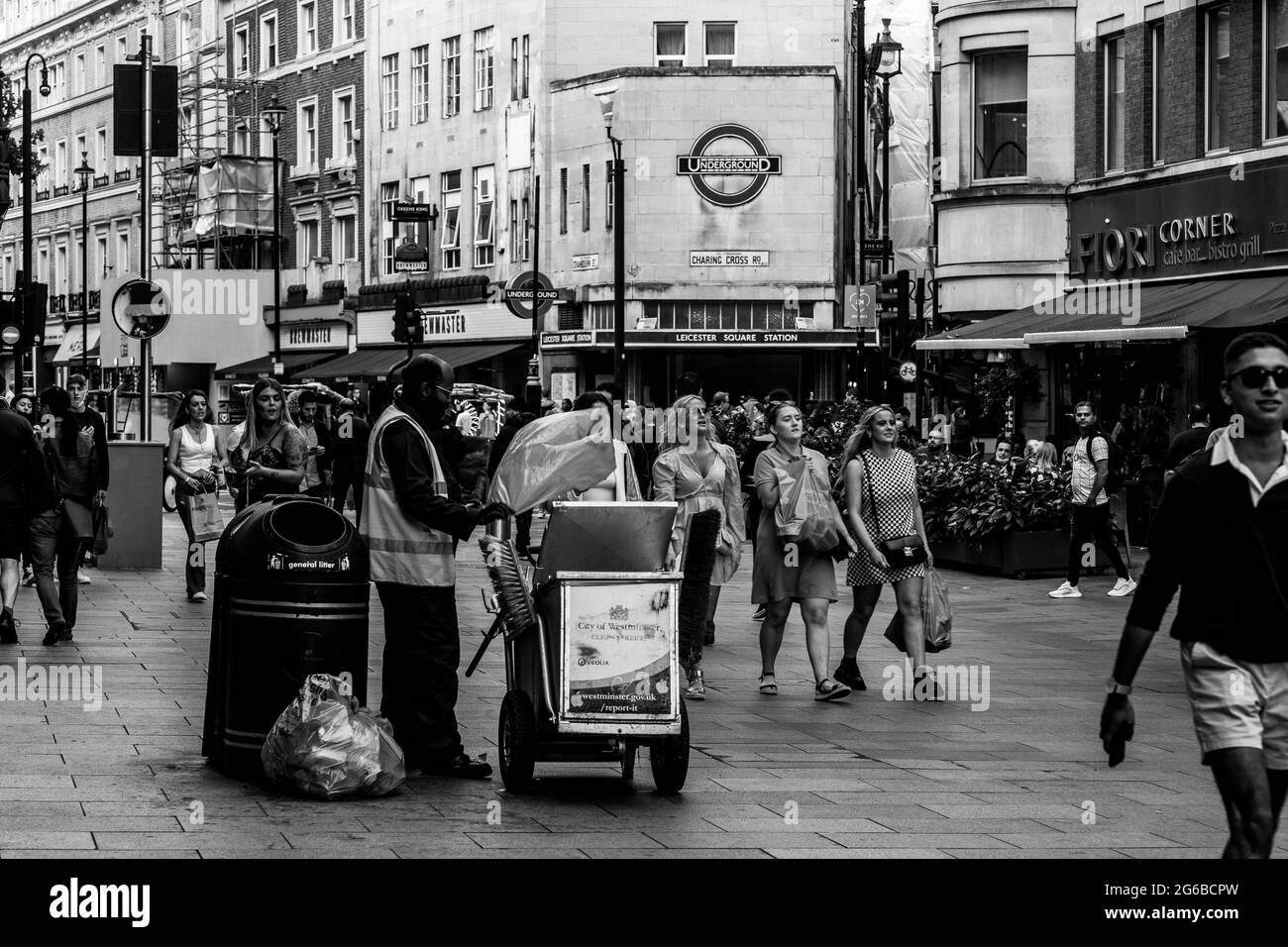 London during the Euros 2020 -2021 Stock Photo