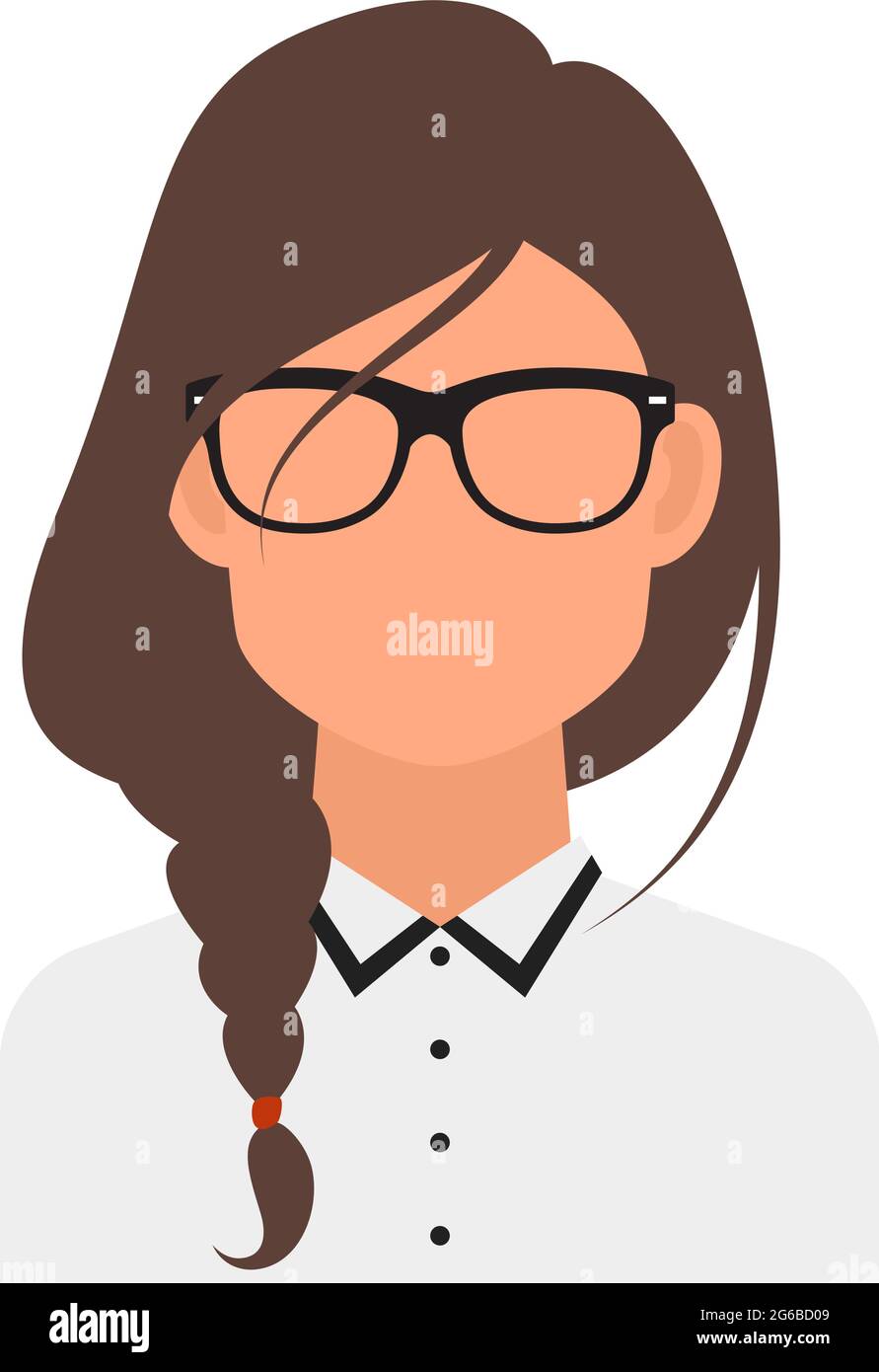 Young woman student avatar icon vector isolated Stock Vector Image & Art -  Alamy