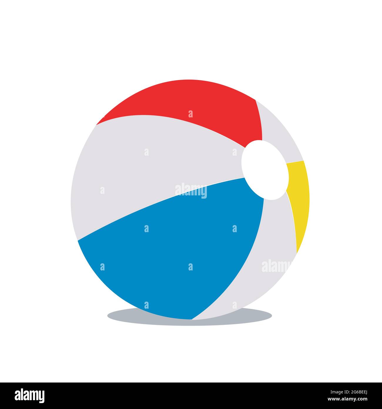 beach ball vector illustration Stock Vector Image & Art Alamy
