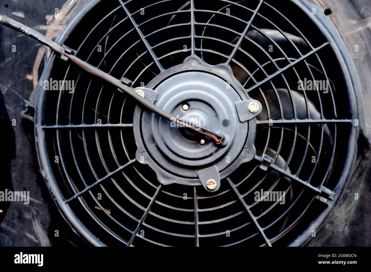 car cooling fan as wallpaper Stock Photo Alamy
