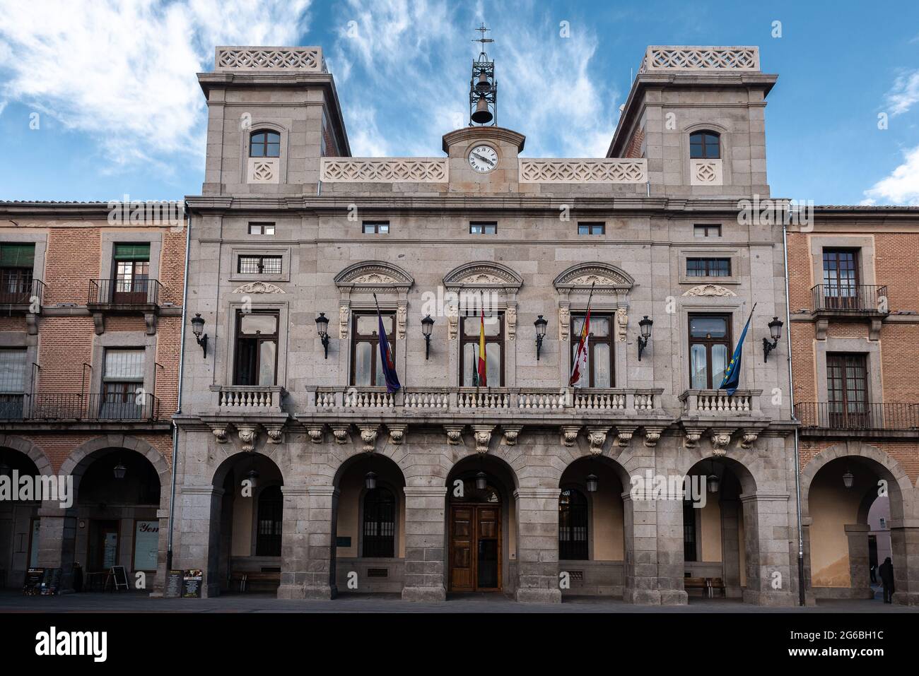 Town hall of Avila, Castile and Leon, Spain Stock Photo
