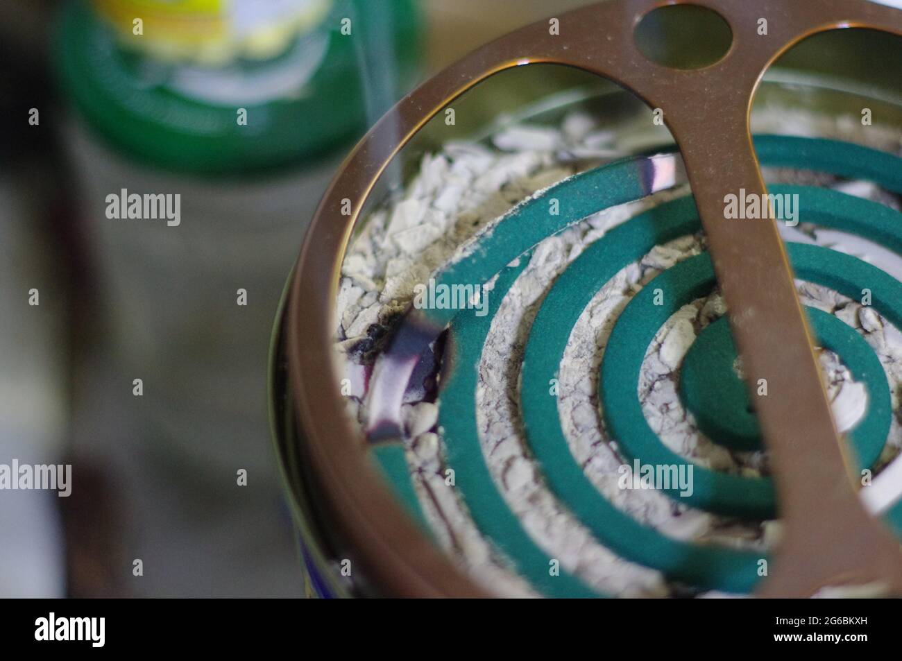 Japanese Mosquito Coil Stock Photo Alamy