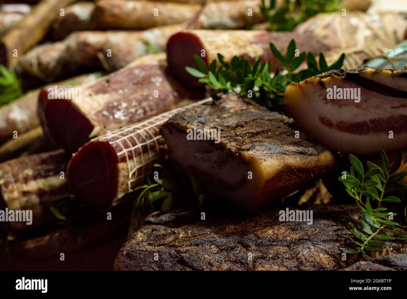 Italian cured meat hi-res stock photography and images - Alamy
